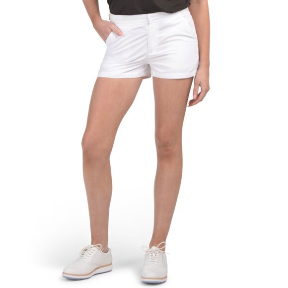 CABANA LIFE White Essentials Microfiber Sports Shorts - Picture 1 of 2